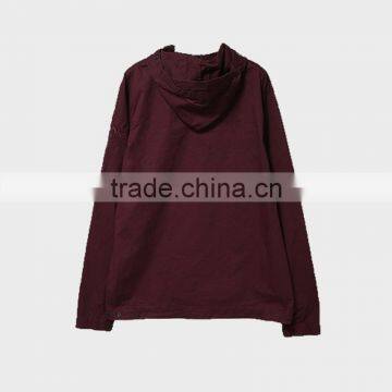 Contrast Color Hoodies Custom Color Hoodies Mens Solid Color Hoodie photo-2