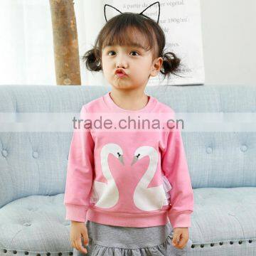 S33604W Baby giels best quality cheap wholesale smart printed hoodies