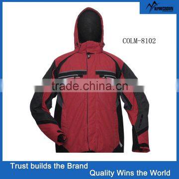 2016 High Quality Men's Winter Waterproof Snow Ski Warm Outdoor Jacket