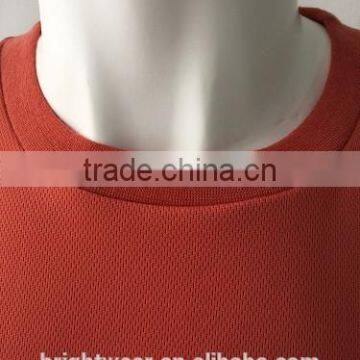 Mens Short Sleeve Birdeye Fabric Chest Pocket Plain T-shirt photo-4