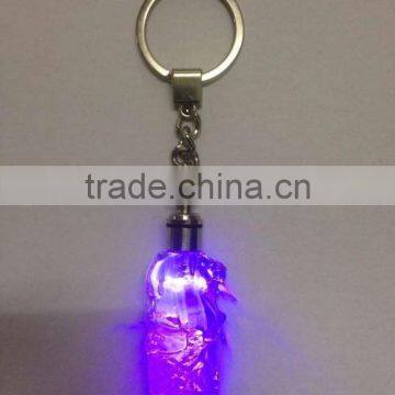 Crystal Singapore Merlion Model With LED Keychain For Souvenirs Gifts KJJ-01 photo-5