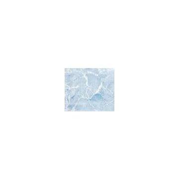 Raw Paper 1250mm Width Blue Marble Contact Paper / Decorative Contact Paper For Furniture And Window