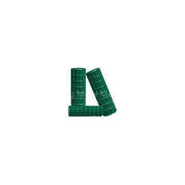 Green 4 Inch Square Welded Wire Mesh , Hot Dip Galvanized Wire Netting