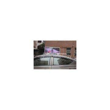 P6 Taxi LED Display 1R1G1B 768 by 288 mm 3G 4G WIFI USB Control