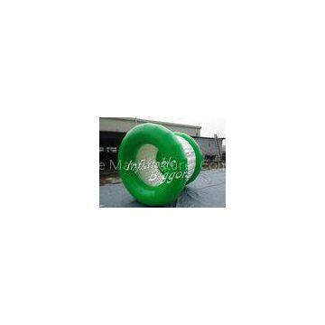 Commercial Green PVC Inflatable Water Game For Swimming pool , Kids Inflatable Game