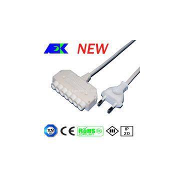 Power Plus Light Fongkit 250V Input Power Supply Euro Plug and Sockets photo-3