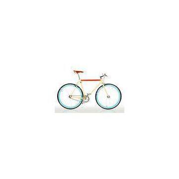 Lightweight Single Speed Fixie Bikes , 700C Students / Ladies City Bikes