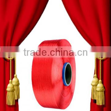 polyester dope dyed filament POY 250D/48F SD