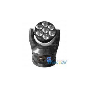 7×10W Unlimited Rotation LED Moving Head Light