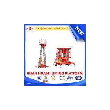 Jinan High Quality Double Mast Aluminum Work Platform