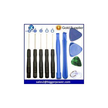 Cell phone opening tools OEM 11 in 1 mobile repairing tool kit