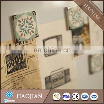 sublimation blank fridge ceramic tiles with magnet