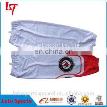 Custom polyester sublimation white ice hockey sports socks