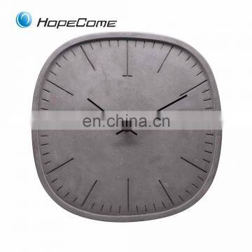 Supply Factory PriceCement Series Square Wall Clocks Digital Clock