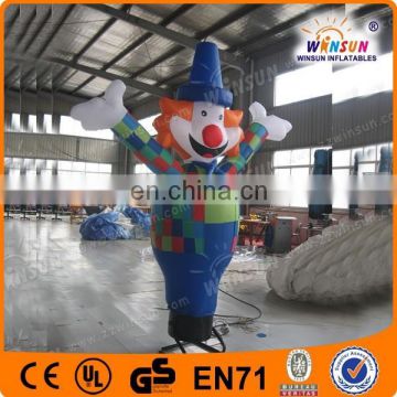 indoor attractive clown inflatable advertising skydancer ballonnen