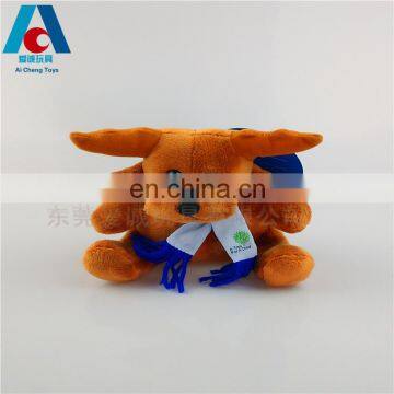 cute plush toy little deer with scarf factory custom creative for activity gifts