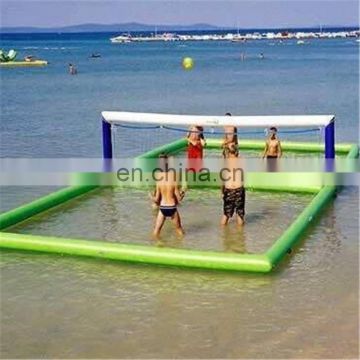 2017 Hot selling inflatable water volleyball court for For Sale