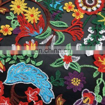 OLFCR0163 Indian Textiles Embroidery Denim Fabric Stock Lot From Aar Vee Company Lace Fabrics photo-5