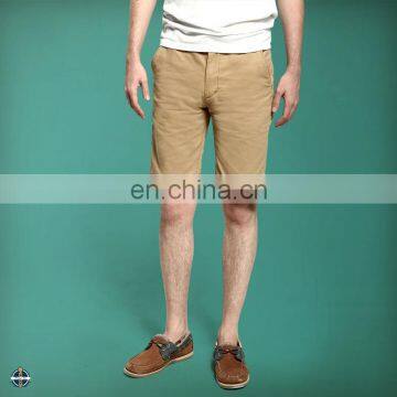 T-MS001 Khaki Pocket Fitness Mens Summer Shorts