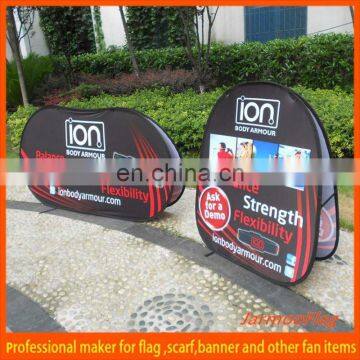 advertising pop up banner pop out banner