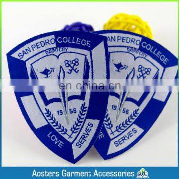 High Quality Logo College Uniform Design Woven Patches photo-5