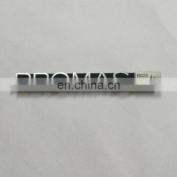 customized tunnel dishwasher decorative name plates