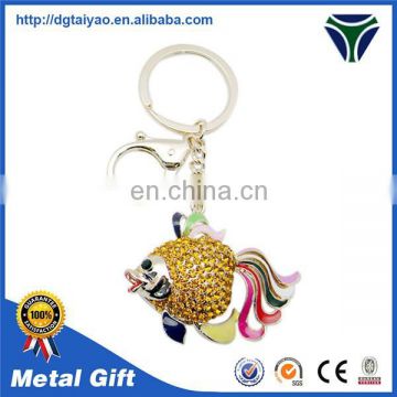 Fish shape penang promotional keychain