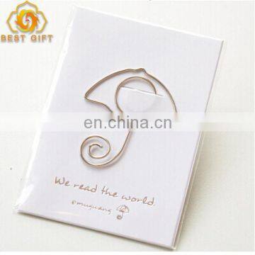 Funny Handmade Metal Bird Bookmark photo-4