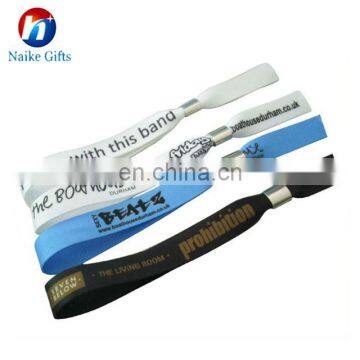 Custom Design Printed Festival Fabric Wristbands photo-2
