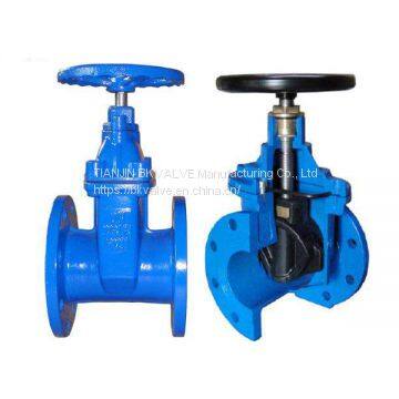 DIN 3352 F4 RESILIENT SEATED FLANGED GATE VALVES