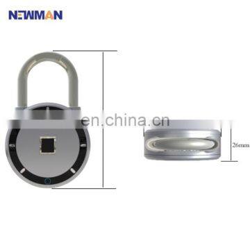 Outdoor Keyless Smart Biometric Sensor Bluetooth Padlock photo-6