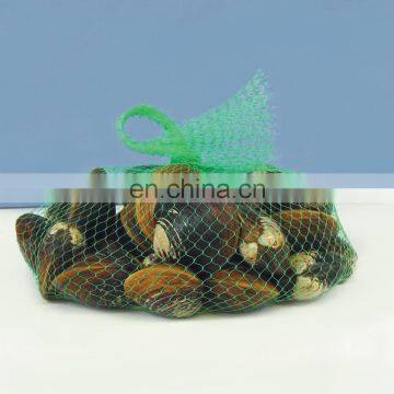 pp leno mesh bag for firewood, vegetable, string bag, net bag for shellfish