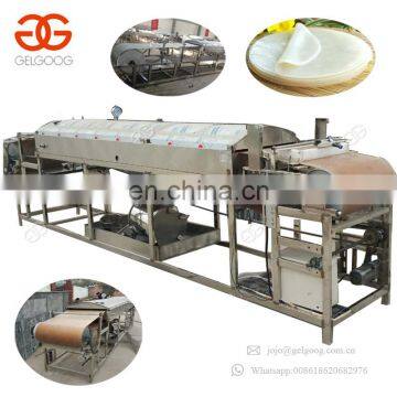 Popular New Designed Sweet Potato Starch Sheet Maker Machine Round Cold Rice Noodle Machine