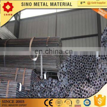 black steel round welded pipe structure steel pipe 1 inch thin wall erw welded steel pipe