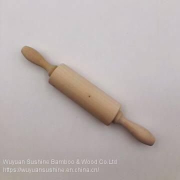 3 Pieces Wooden Tools for Kitchen,Contains Spoon,Whisk and Rolling Pin photo-4