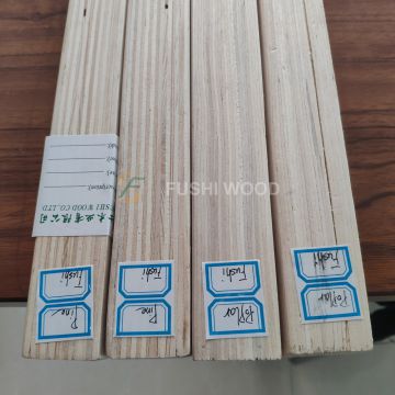 pine LVL structure for making mirror frame made in fushi factory