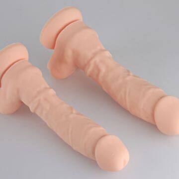Liquid Silicone Dildo - Lifelike Huge Dong - Strong Suction Cup - Realistic and Extremely Soft Adult Toy - 100% Waterproof Big Size Adult Sex Toy photo-5