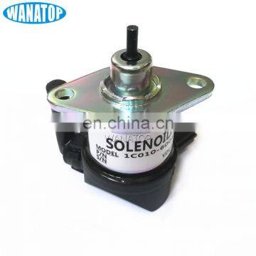 New Fuel Stop Solenoid 1C010-60015 1C01060015 For Kubota M105S M105X M6800 M8200 M8540 M9000 M9540