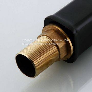 Copper Basin Faucet Factory Direct European Retro Wash Basin Basin Antique ORB Black Waterfall Faucet