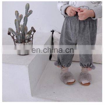 Super Cuttest Corduroy Pant Loose Pants Kids Wide Corduroy Leg Pant With Fast Delivery 2020 photo-2