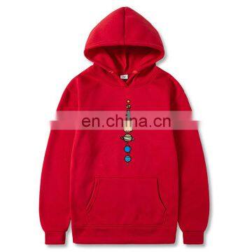 LAITE H2037 Soft Planet Printed Oversized Hoodies Sweatshirts Unisex Fashion Fleece Men's Hoodies photo-2