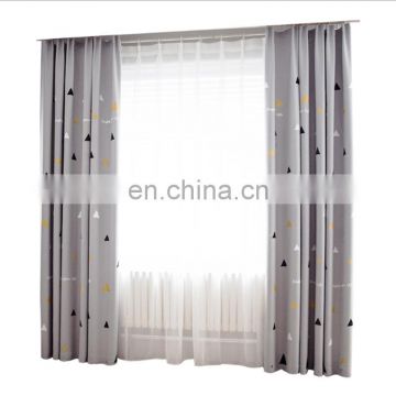 New Arrivals Nordic Embroidered Polyester  Hotels Rooms Bedroom Window Blackout Shade Fabric Curtains For The Living Room