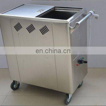 Best Hospital Stainless Steel Electric Food Delivery Cart,mobile Food Warmer Trolley Price, Food Service Cart With Wheels photo-5