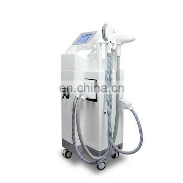 Renlang Beauty Machine Hair Removal IPL System / Tattoo Removal Nd Yag Laser / Skin Tightening RF System