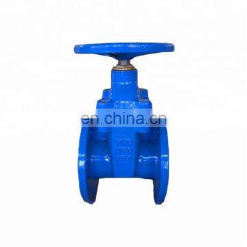 DIN F4 NRS metal seated cast iron gate valve,stem gate valve 3 inch, sluice water gate valve