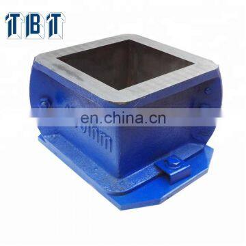 T-BOTA With ScrewTwo Parts 150mm 45 Degree Wall Concrete Testing Mould for Compression Test