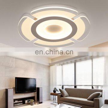 Creative Acrylic Round Living Room Led Ceiling Light photo-4