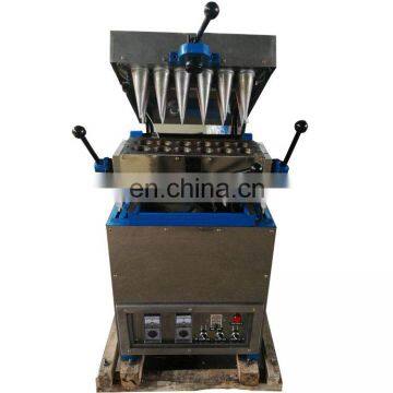 Semi Automatic industrial sugar cone making machine/Waffle cone /egg cone making machine