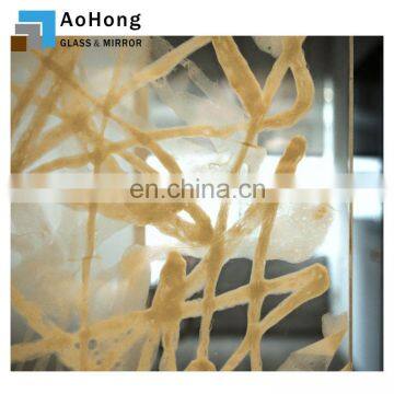 Decorative Laminated Glass With ISO BV CE Laminated Glass Decorative Pvb Film photo-2