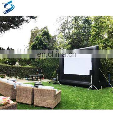 Summer Outdoor Movie Inflatable Cinema Screen Inflatable Rear Projection Screen